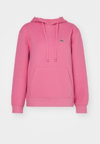 Mikina s kapucňou - reseda pink
