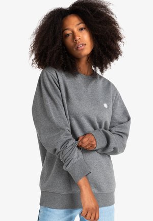 CORNELL CLASSIC CR - Sweatshirt - mid grey htr