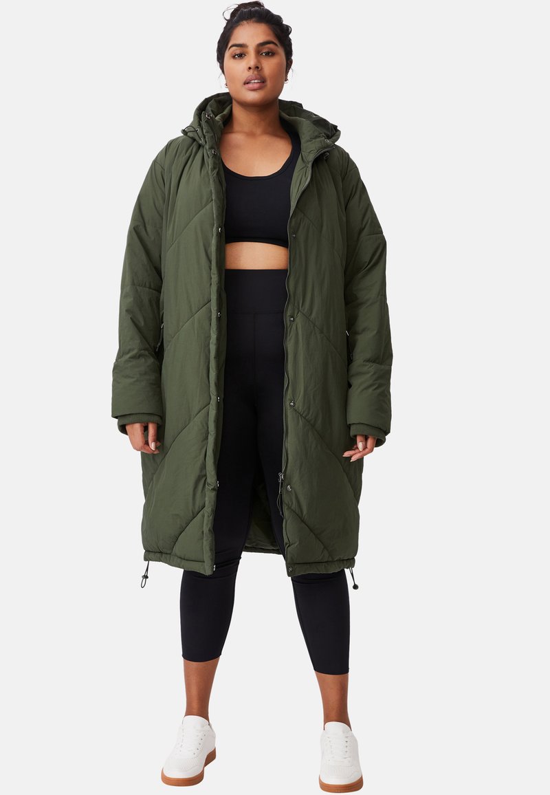 Cotton On Wintermantel groen