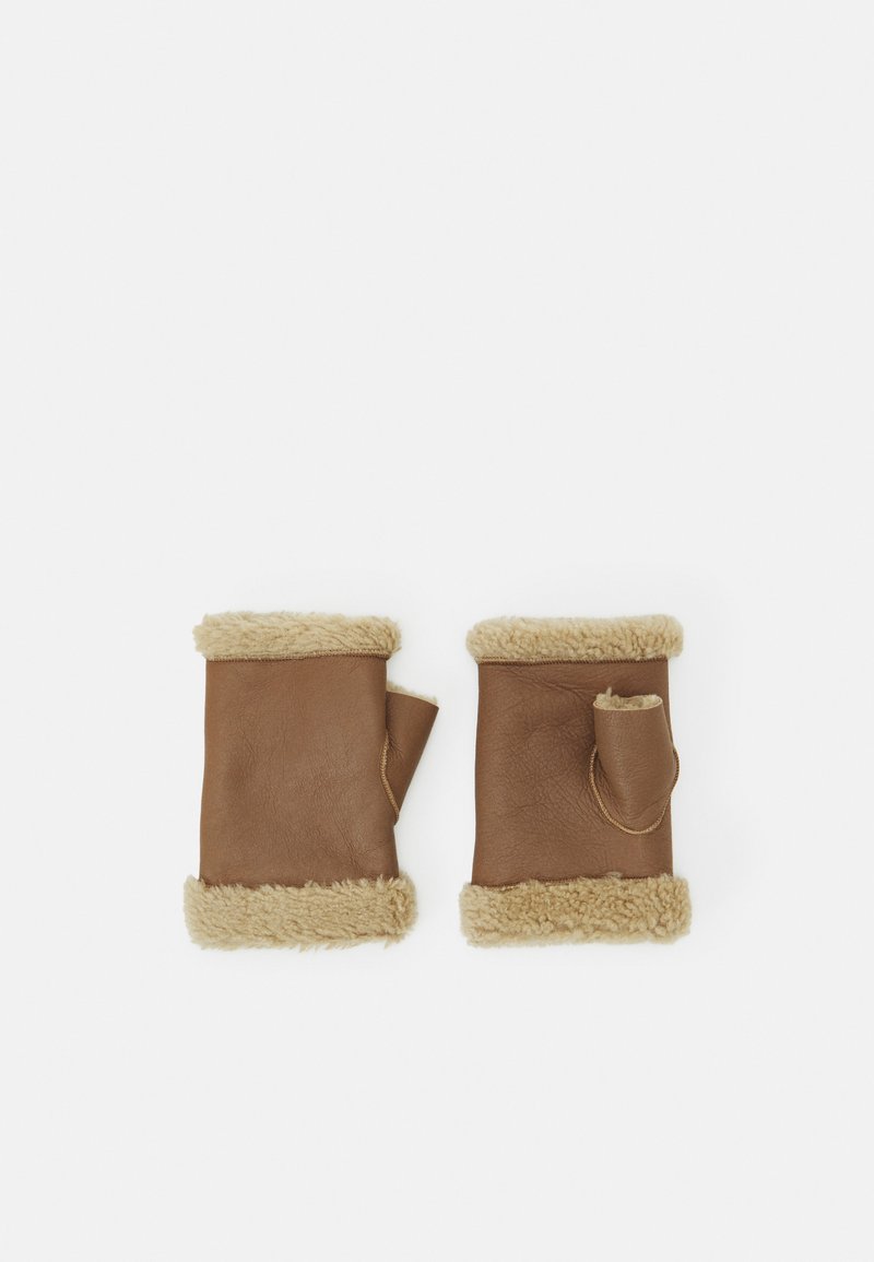 STUDIO ID MITTENS - Luvas sem dedos - camel