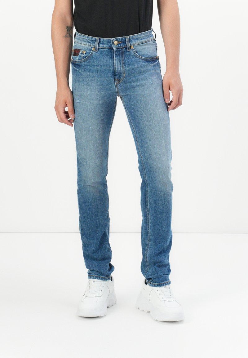 Versace Jeans Couture Slim fit jeans blauw Versace Jeans Couture Slim fit jeans blauw
