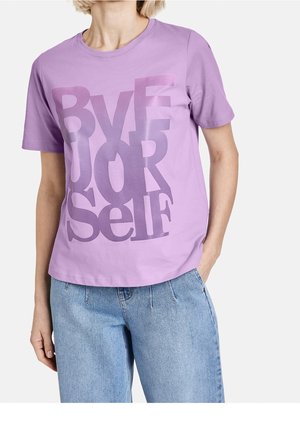 T-shirt imprimé - lilac