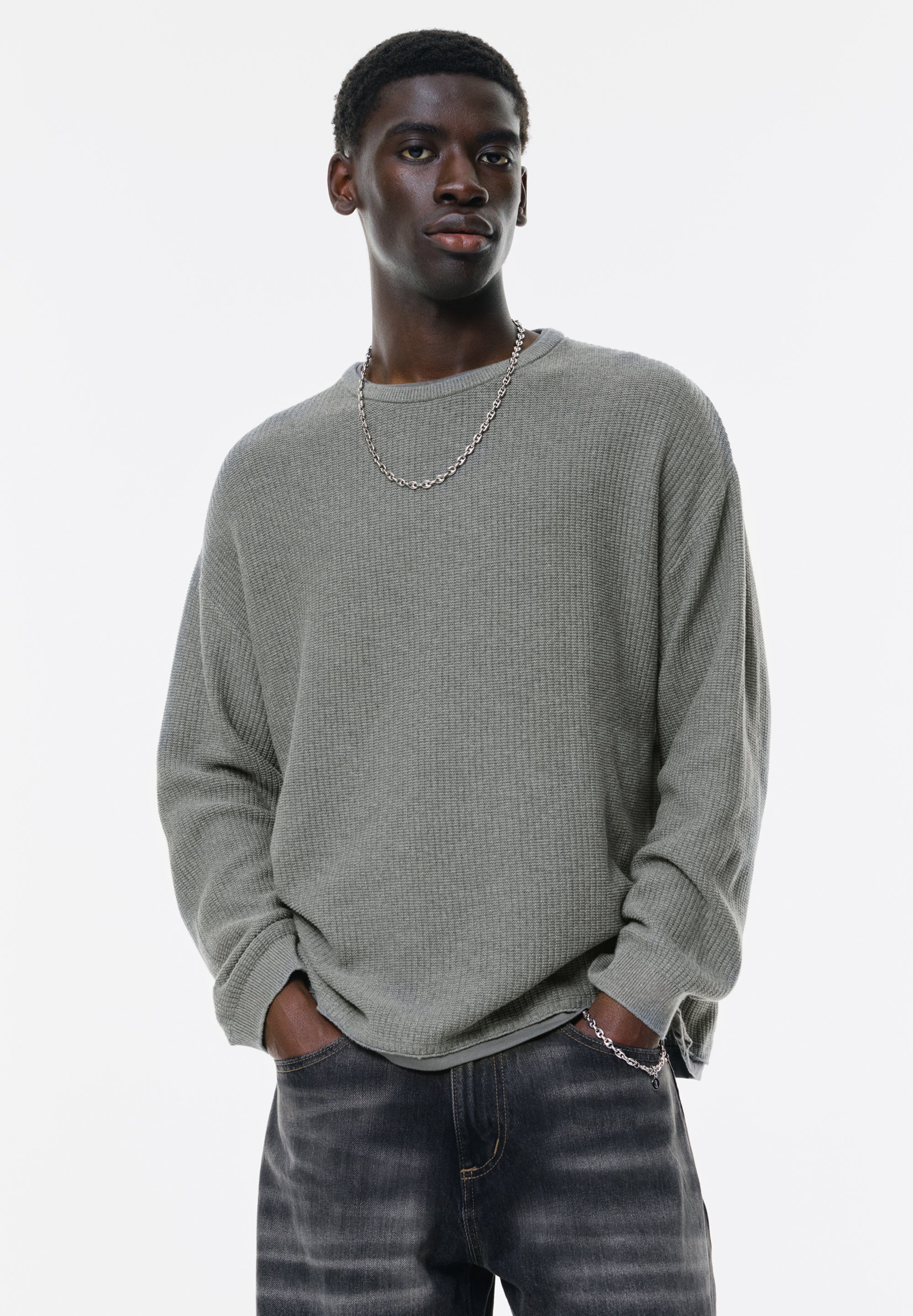 Maglione Beige Maglione Di Natale Pull And Bear Pull And Bear