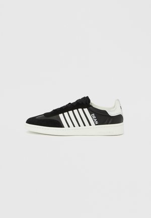 Sneakers laag - nero/bianco/silver-coloured