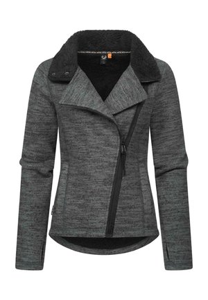 SASKIE MELANGE - Fleecetakki - dark grey