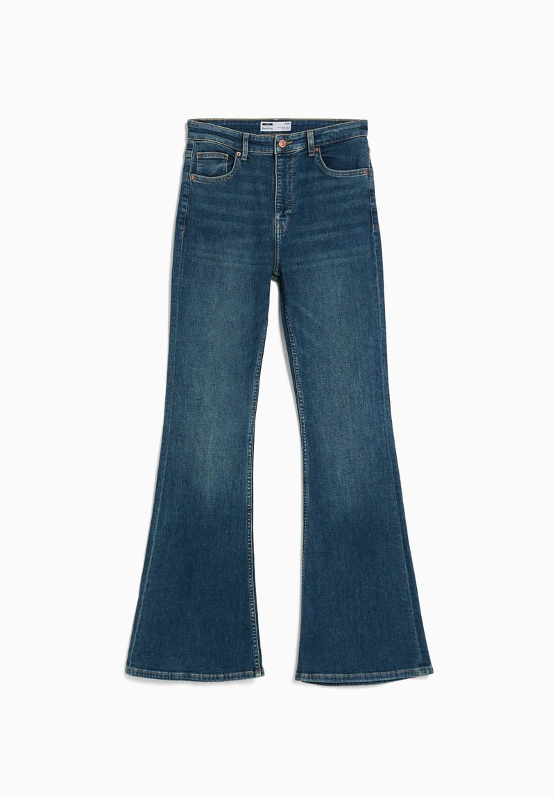 Bershka Bootcut jeans blauwgrijs