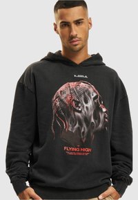 Upscale by Mister Tee FLYING HIGH OVERSIZE HOODY FLYING HIGH OVE - Hoodie - acid black
