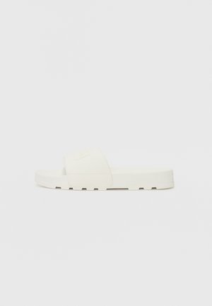 CORE EMBOSSED UNISEX - Badesandaler - white