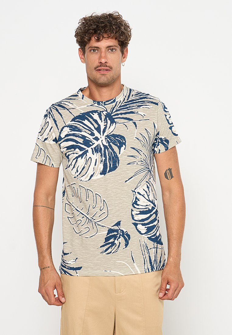 INDICODE JEANS T-shirt print grijs