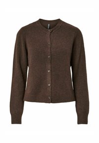 PCMALOU - Strickjacke - hot fudge