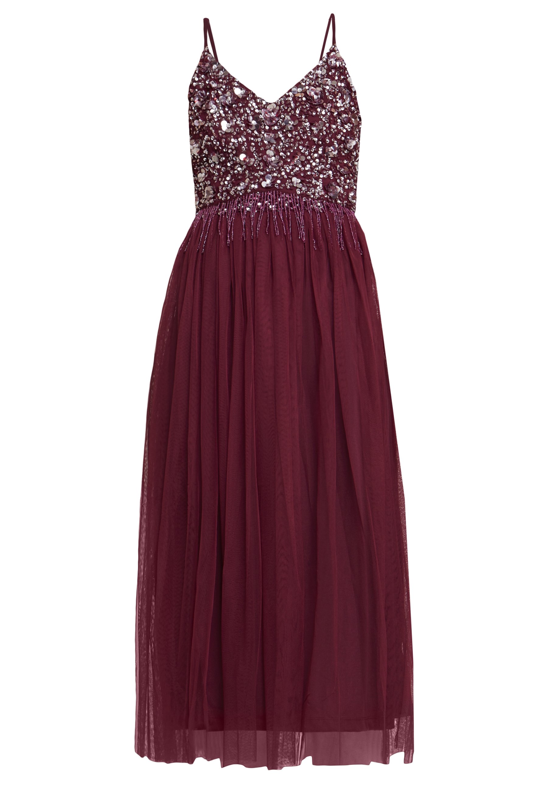 lace and beads riri midi