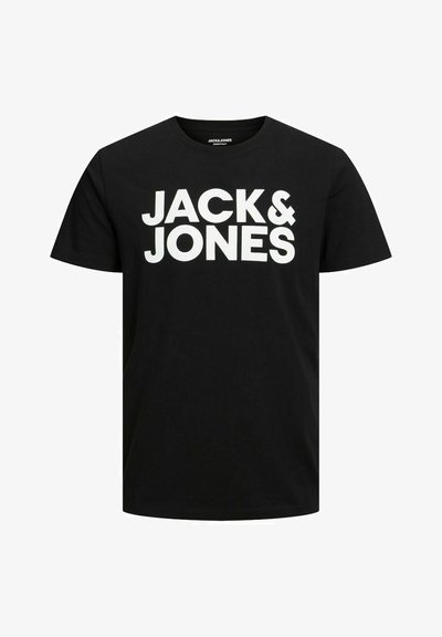 CORP LOGO TEE - T-shirt imprimé - black