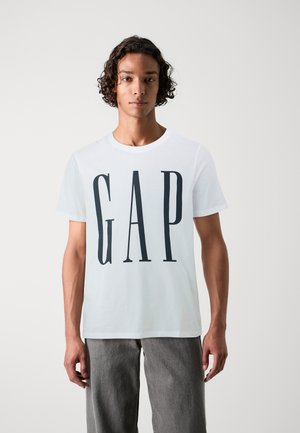 EVERYDAY SOFT LOGO TEE - Print T-shirt - white