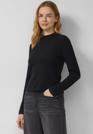 Maglietta a manica lunga - schwarz