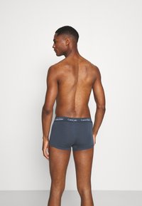 Calvin Klein Underwear LOW RISE TRUNK STRETCH 3 PACK - Cuecas boxer - blue
