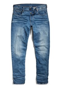 3301 STRAIGHT TAPERED - Blugi drepți - blue