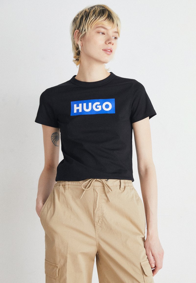 HUGO - CLASSIC - T-shirt imprimé - black, Agrandir