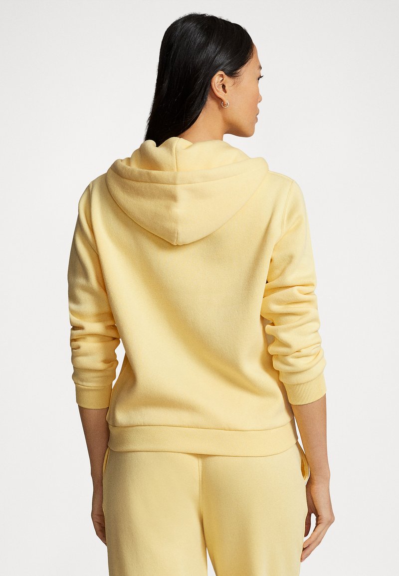 Polo Ralph Lauren FULL ZIP HOODIE - Zip-up sweatshirt - wicket yellow/yellow  - Zalando.de