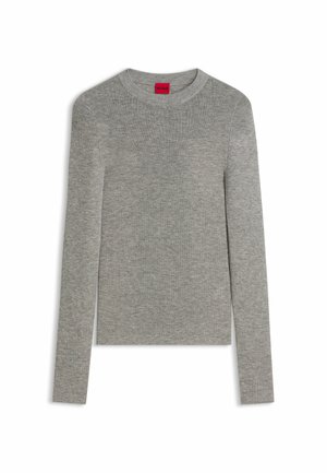 HUGO, HUGO SALLYA - Strickpullover - open grey eighteen