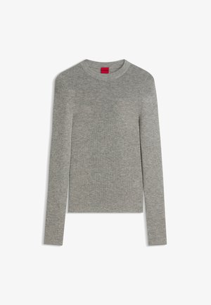 HUGO, HUGO SALLYA - Strickpullover - open grey eighteen