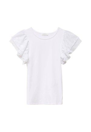Cache Cache, CACHE CACHE CACHE CACHE TAILLIERTES T-SHIRT MIT RUNDHALS. - T-shirt imprimé - blanc