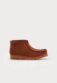 Clarks Originals WALLABEE BOOT GORE-TEX - Volnočasové šněrovací boty - mocha bisque