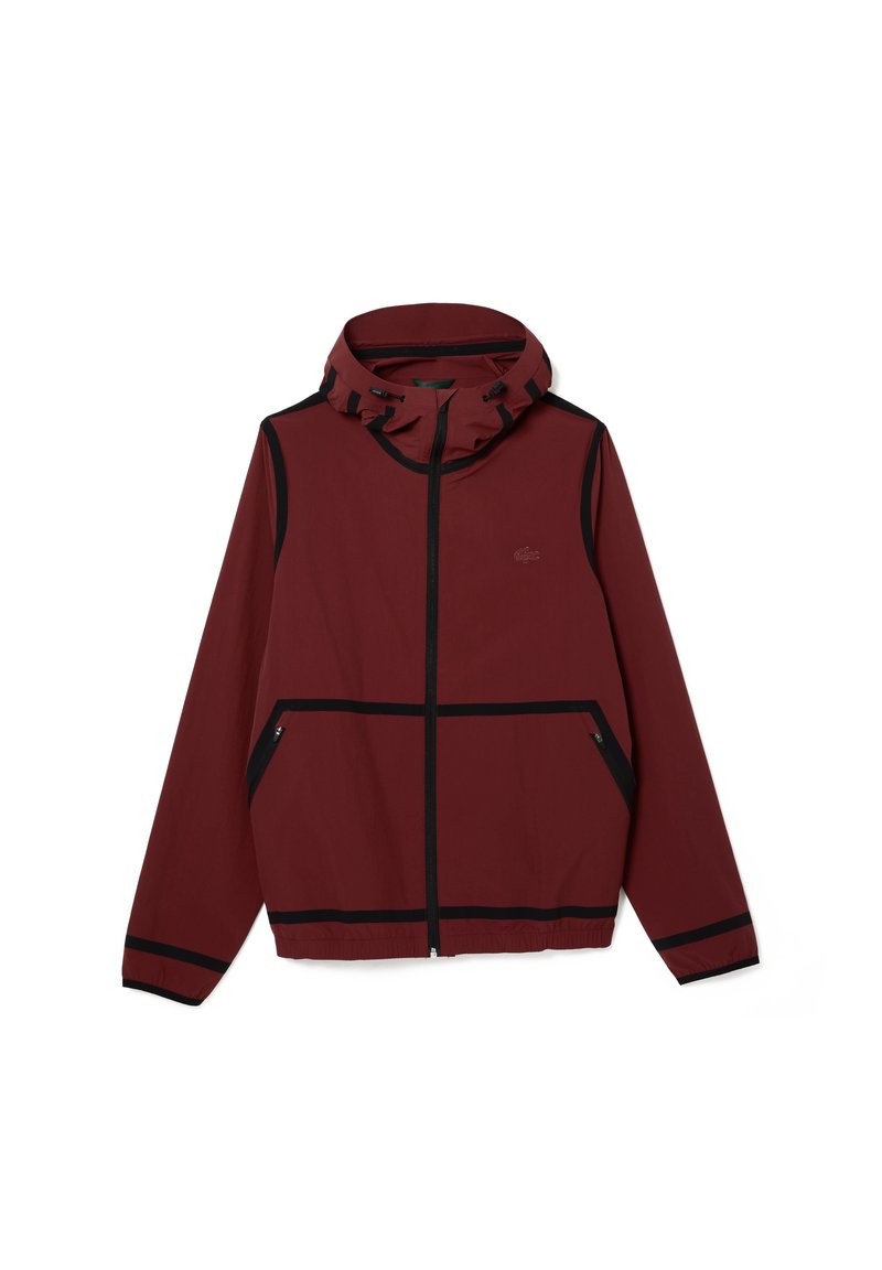 Lacoste Lichte jas bordeauxrood Lacoste Lichte jas bordeauxrood