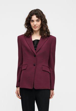 HUGO ASMALLA - Blazer - dark purple