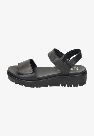ara, Sandales compensées - black