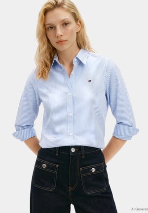 Tommy Hilfiger, REGULAR CLASSIC SHIRT - Gombos blúz - blue