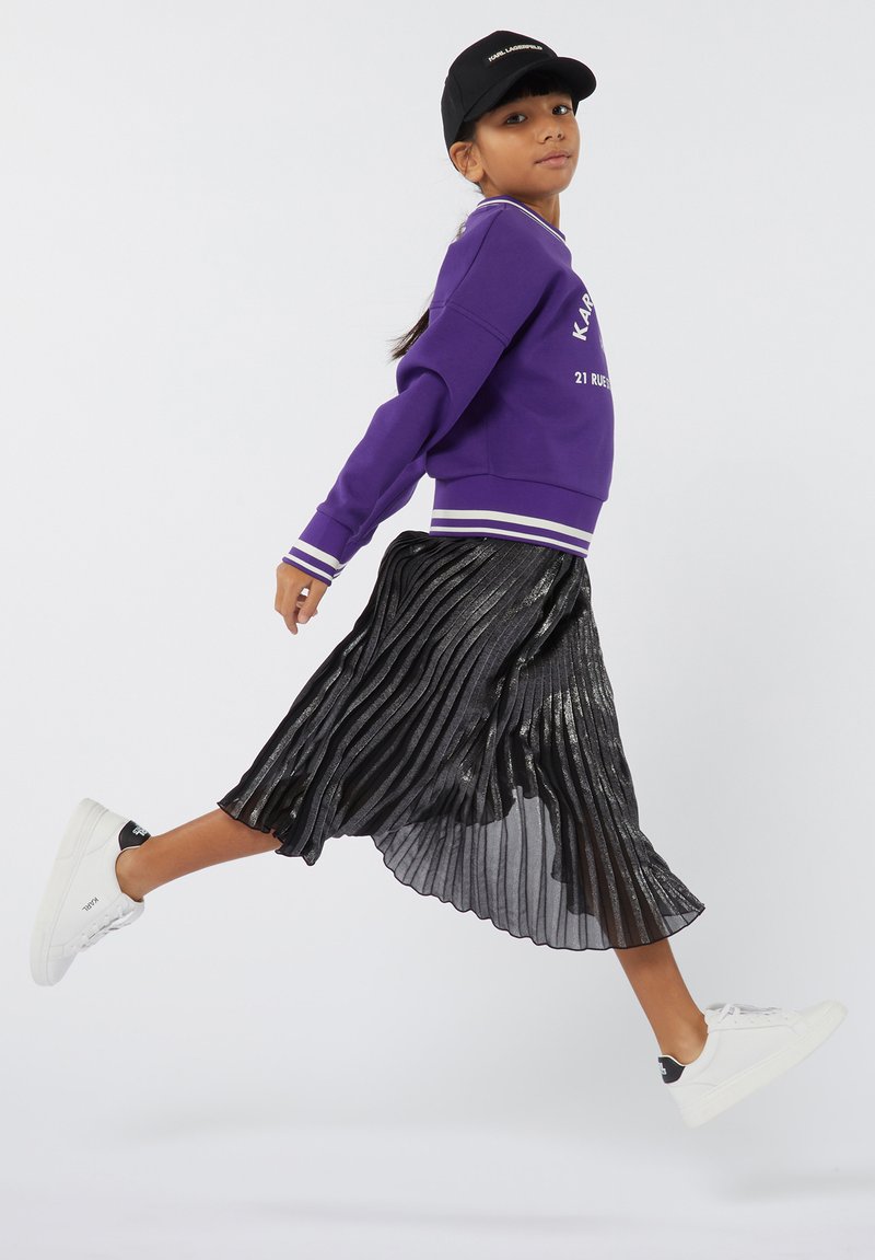 KARL LAGERFELD KIDS Jupe trapèze - silver