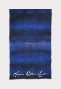 PRINT WRAP SCARF - Skjerf - navy