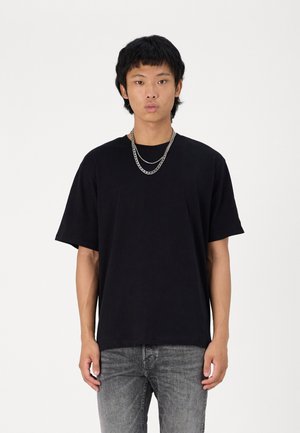 JORUNCHARTERED OVERSIZED TEE UNISEX - Print T-shirt - black