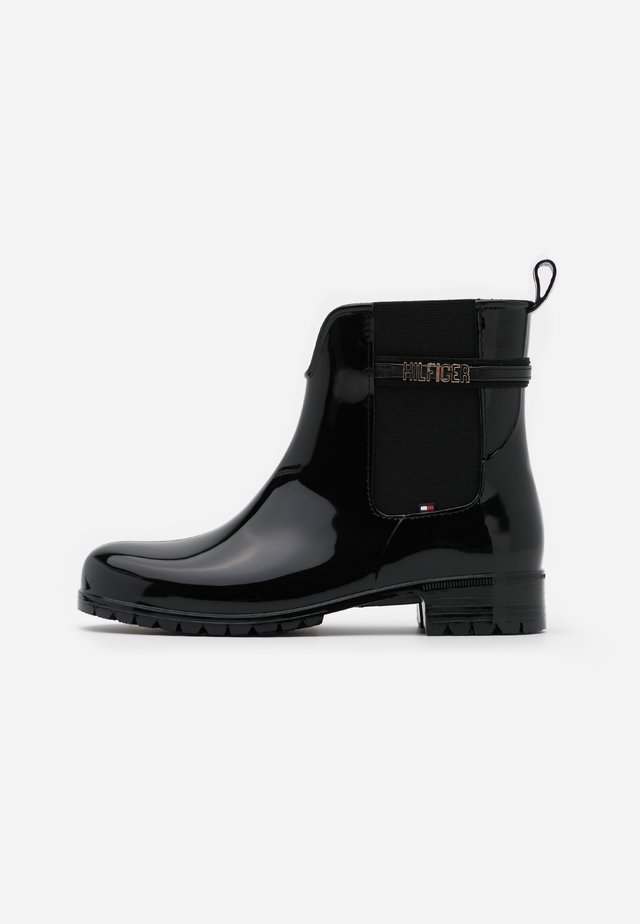 BLOCK BRANDING RAINBOOT - Bottes en caoutchouc - black
