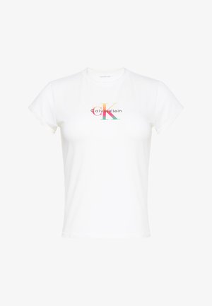 Calvin Klein Jeans, - T-shirt z nadrukiem
