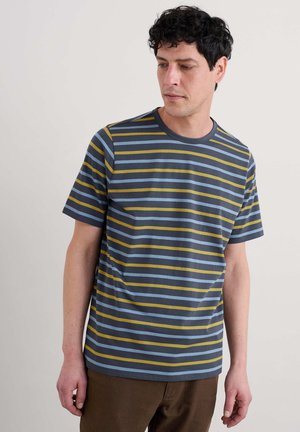 Seasalt Cornwall Tricou cu imprimeu - navy duet breton iron ore