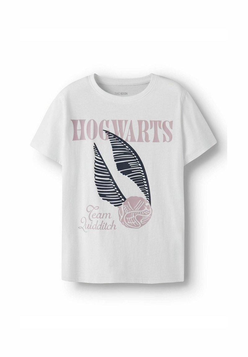 T-shirt Fille Harry Potter 10-11 Ans - Bleu - Graphique - Manches Courtes - Occasion