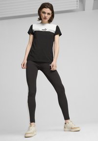 Puma POWER TEE  - Triko s potiskem - black