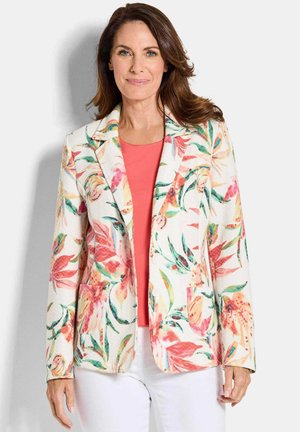 FLORALER AUS WAFFEL - Blazer - colourful patterned