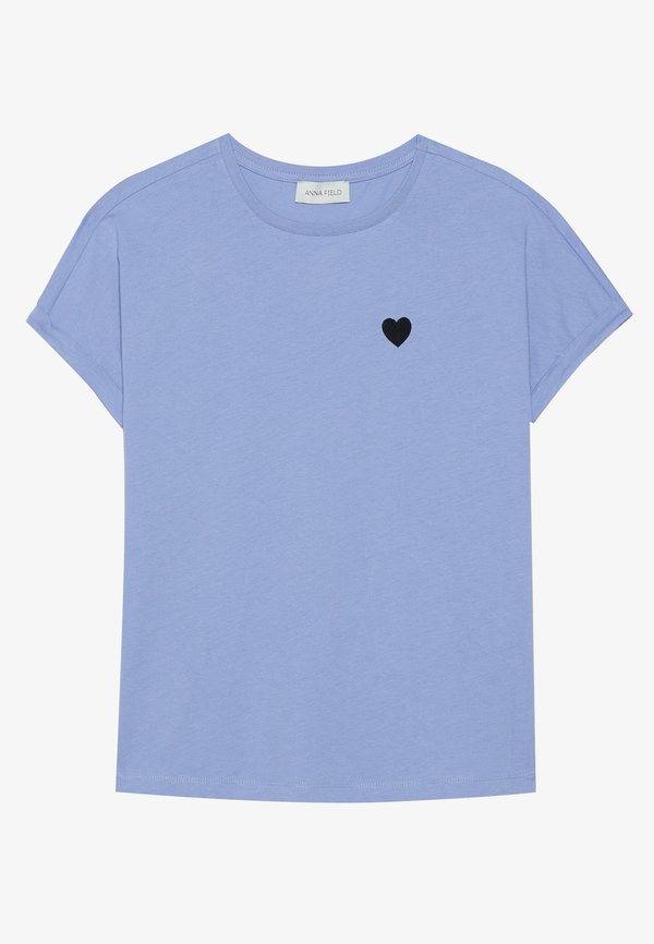 Print T-shirt - purple impression4