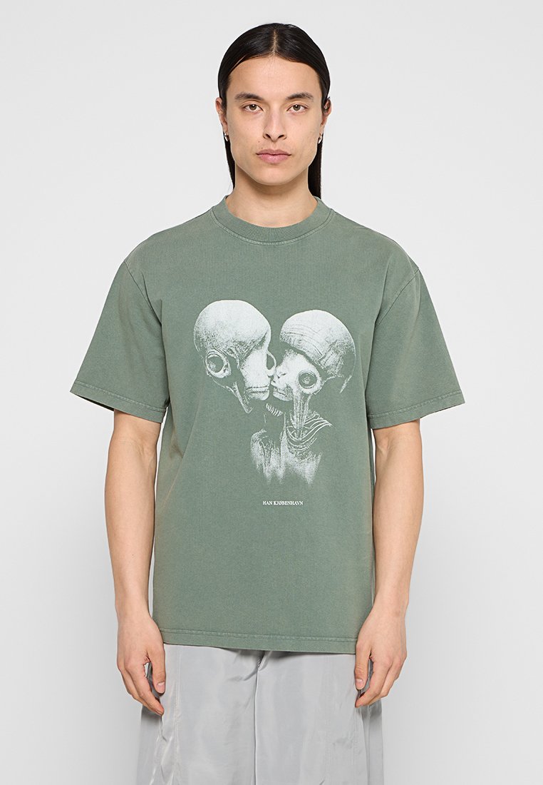 Han Kjøbenhavn T-shirt print groen