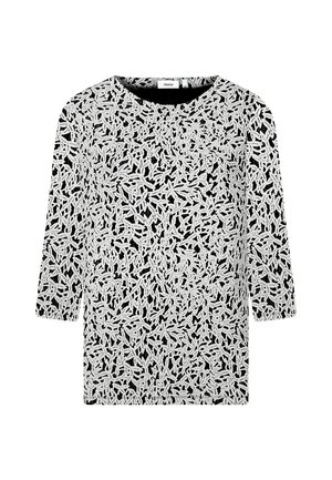 MIT MUSTER  - Langarmshirt - anthra white