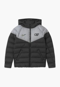Nike Performance CR7 PADDED  - Giacca invernale - black/white/iridescent