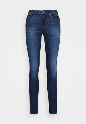 ONLY ONLWAUW - Skinny džíny - dark blue denim