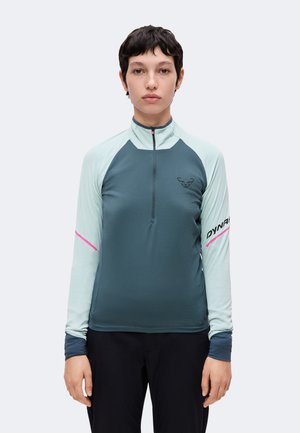 Dynafit, ALPINE 1/2 ZIP TEE  - T-shirt à manches longues - cloud blue