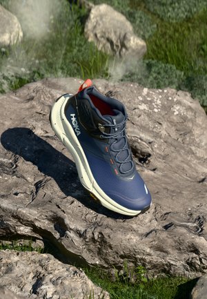 TRANSPORT GTX - Turistické topánky - varsity navy/truffle salt