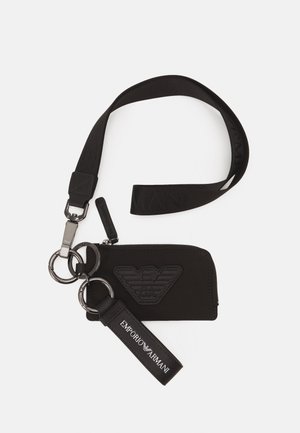 CREDIT CARD KEYHOLDER UNISEX GIFT SET - Portafoglio - black