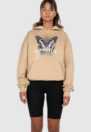 MJ Gonzales METAMORPHOSE HEAVY  - Kapuzenpullover - unionbeige