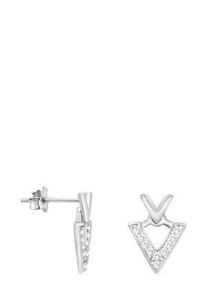 TRIANGLE - Øreringe - silver-coloured