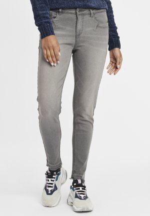 OXIRABELLE - Jeans Hose - Jean slim - grey denim